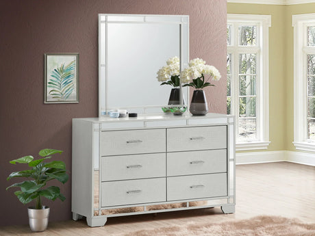 Madison - Dresser - Silver Champagne - Furniture Home Direct