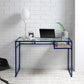 Yasin - Glass Top Writing Desk - Furniture Home Direct