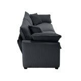 Sofa and Loveseat Set - Gray - Furniture Home Direct