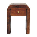 Mini Darcy - Nightstand With Curved Edges - Furniture Home Direct