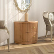 Valentine - 2 Drawer Storage Side Table - Furniture Home Direct