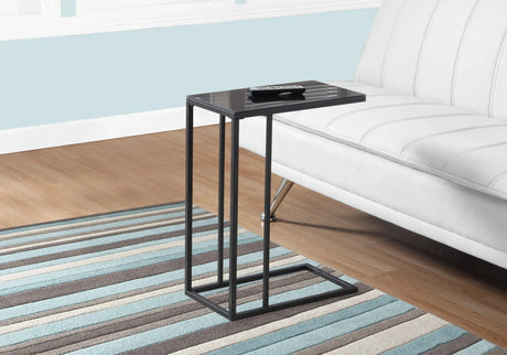 C-Shaped Accent Table For Living Room - Furniture Home Direct