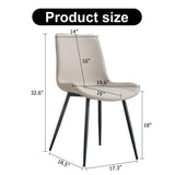Modern Medieval Style Restaurant Cushioned Chairs With Suede Backrests - Furniture Home Direct