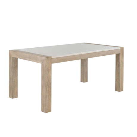 Vanilla - Real Marble Dining Table - Beige / Light Natural - Furniture Home Direct
