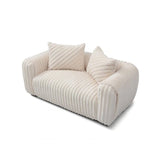 Cancun - Loveseat - White - Furniture Home Direct
