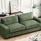 Luxe - Corduroy Sofa With Sleek Design, Spacious And Comfortable 3 Seater Couch - Furniture Home Direct