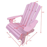 Outdoor Or Indoor Children Adirondack Chair - Furniture Home Direct