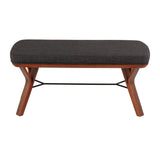 Folia - Mid Century Modern Bench - Furniture Home Direct