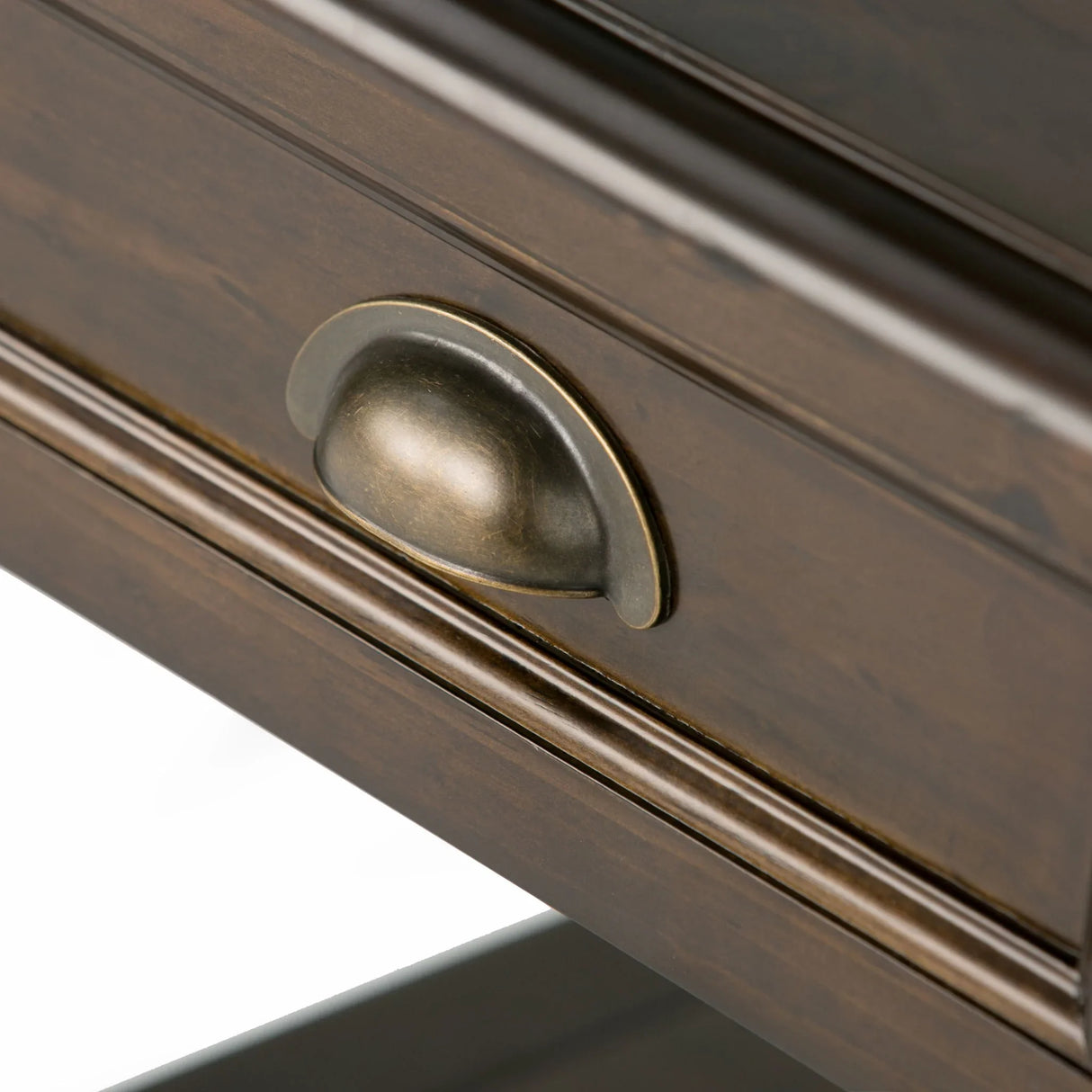 Burlington - End Table - Mahogany Brown - Furniture Home Direct