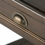 Burlington - End Table - Mahogany Brown - Furniture Home Direct