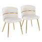 Cinch - Glam / Art Deco Dining Chair (Set of 2) - Furniture Home Direct