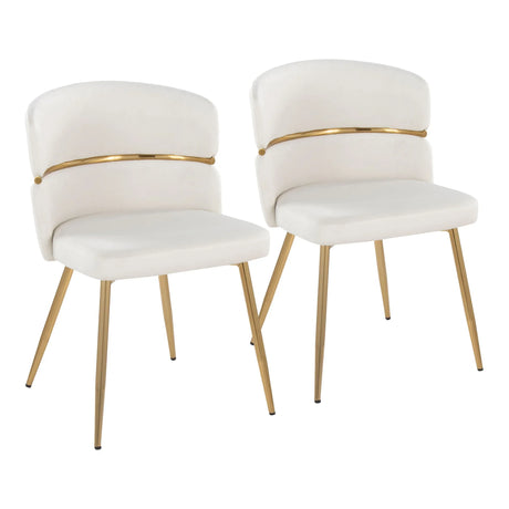 Cinch - Glam / Art Deco Dining Chair (Set of 2) - Furniture Home Direct