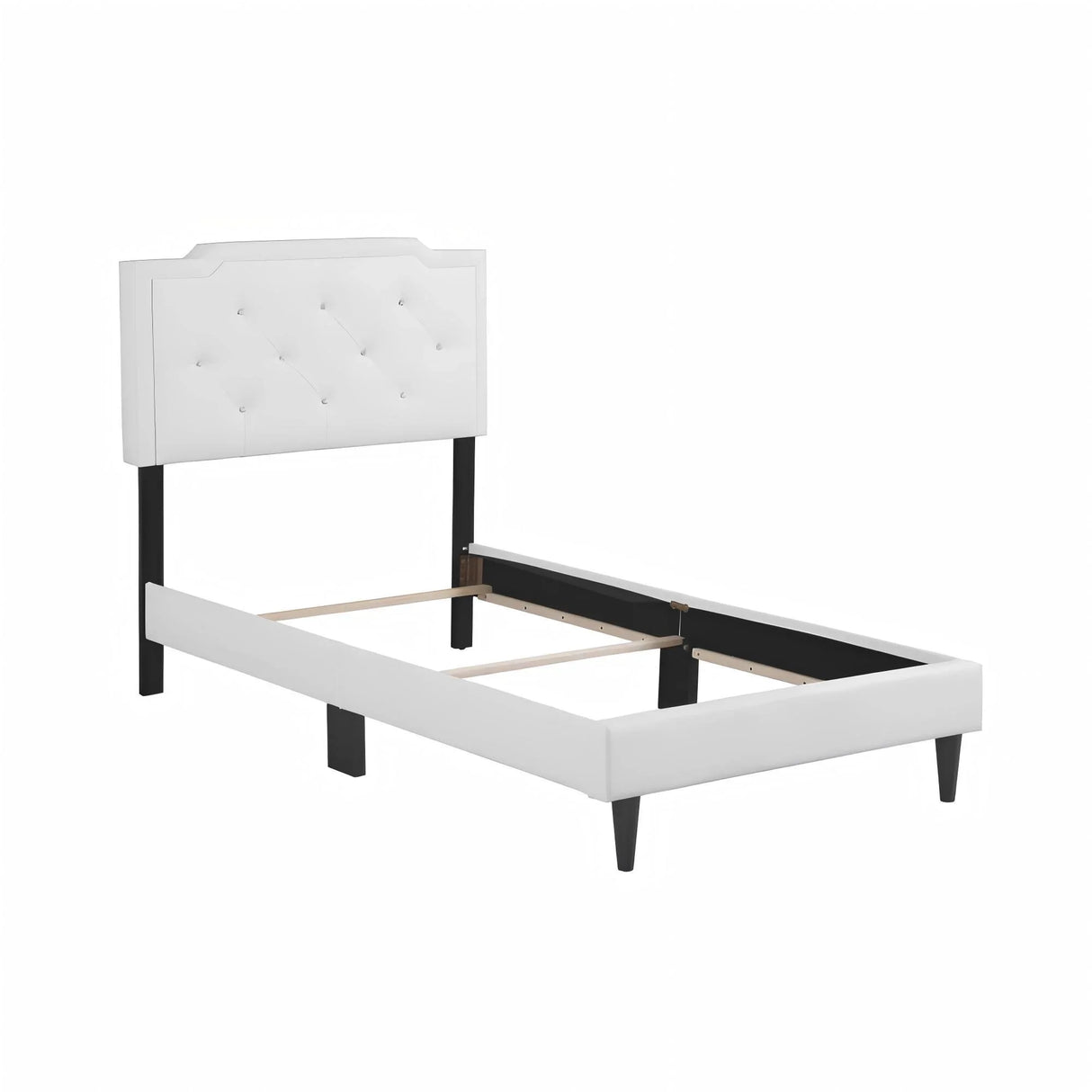 Button Tufted Bed Charming For Cozy Spaces - Furniture Home Direct