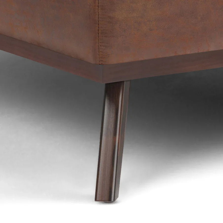Owen - Multifunctional Square Coffee Table Storage Ottoman - Furniture Home Direct
