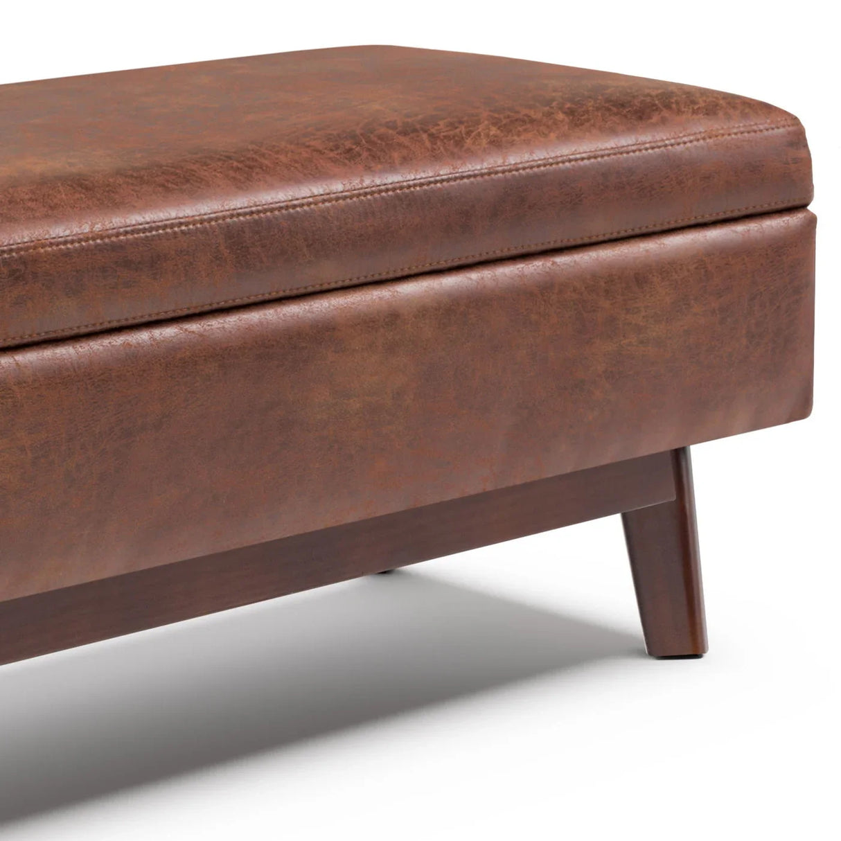 Owen - Upholstered Rectangular Storage Ottoman - Furniture Home Direct