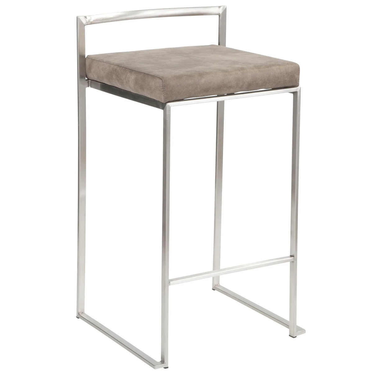 Fuji - Contemporary Elegant Stackable Counter Stool Set - Furniture Home Direct