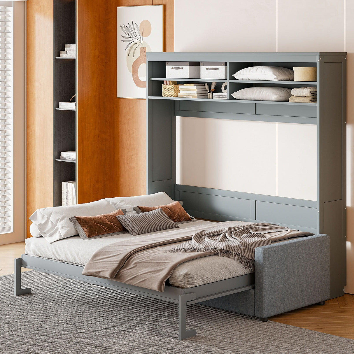 Murphy Wall Bed With Sofa - Furniture Home Direct
