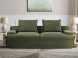 Nimbus - Oversized Full Foam 4 Seater Couch For Living Room Upholstered In Soft Corduroy, Wide Armrests - Furniture Home Direct