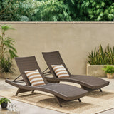 Wicker Chaise Lounge - Furniture Home Direct