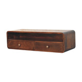 Floating Open Console - Walnut - Furniture Home Direct