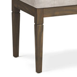 Waverly - Upholstered Tufted Ottoman Bench - Furniture Home Direct