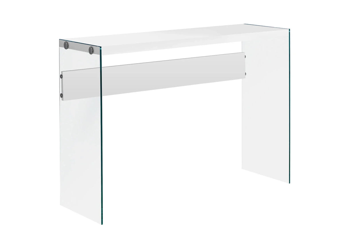 Accent Console Table For Entryway, Glossy Spacious Surface - Furniture Home Direct