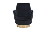 Teddy Swivel Barrel Chair, Swivel Accent Chairs Armchair For Living Room - Furniture Home Direct