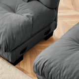 Modular Chenille Sofa - Gray - Furniture Home Direct