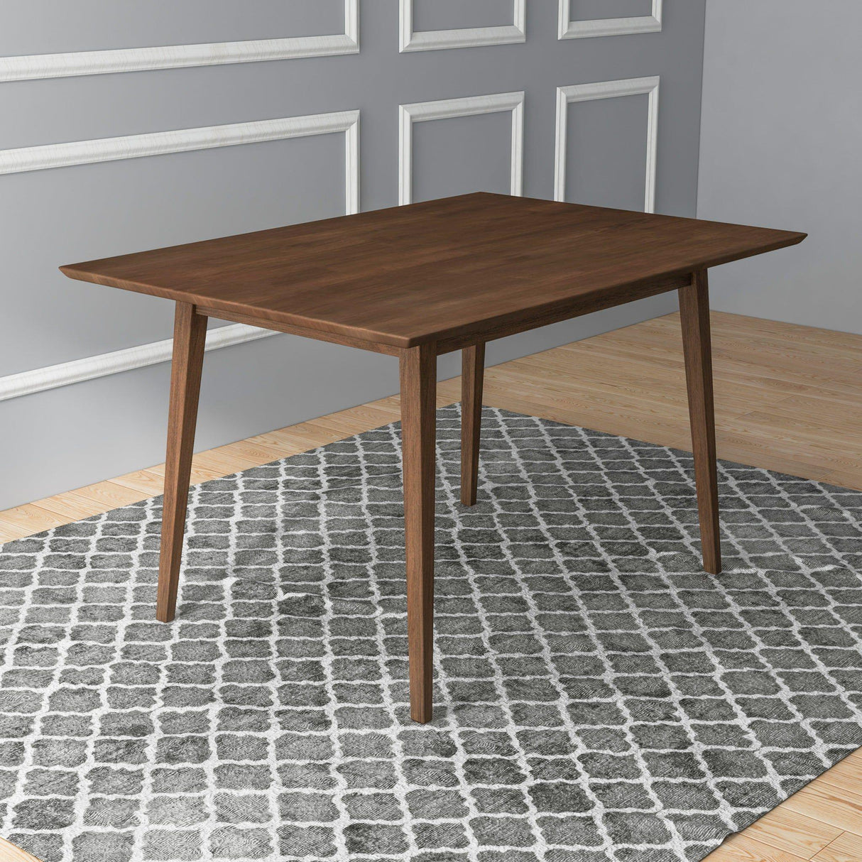 Levi - Modern Style Rectangular Dining Kitchen Table - Furniture Home Direct
