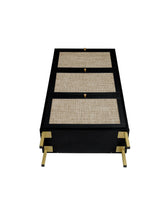 Rattan 3 Door Shoe Rack, Freestanding Modern Shoe Storage Cabinet, for Entryway - Furniture Home Direct
