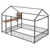 House Frame With Desk, Shelves, Power Outlets And USB Ports - Furniture Home Direct