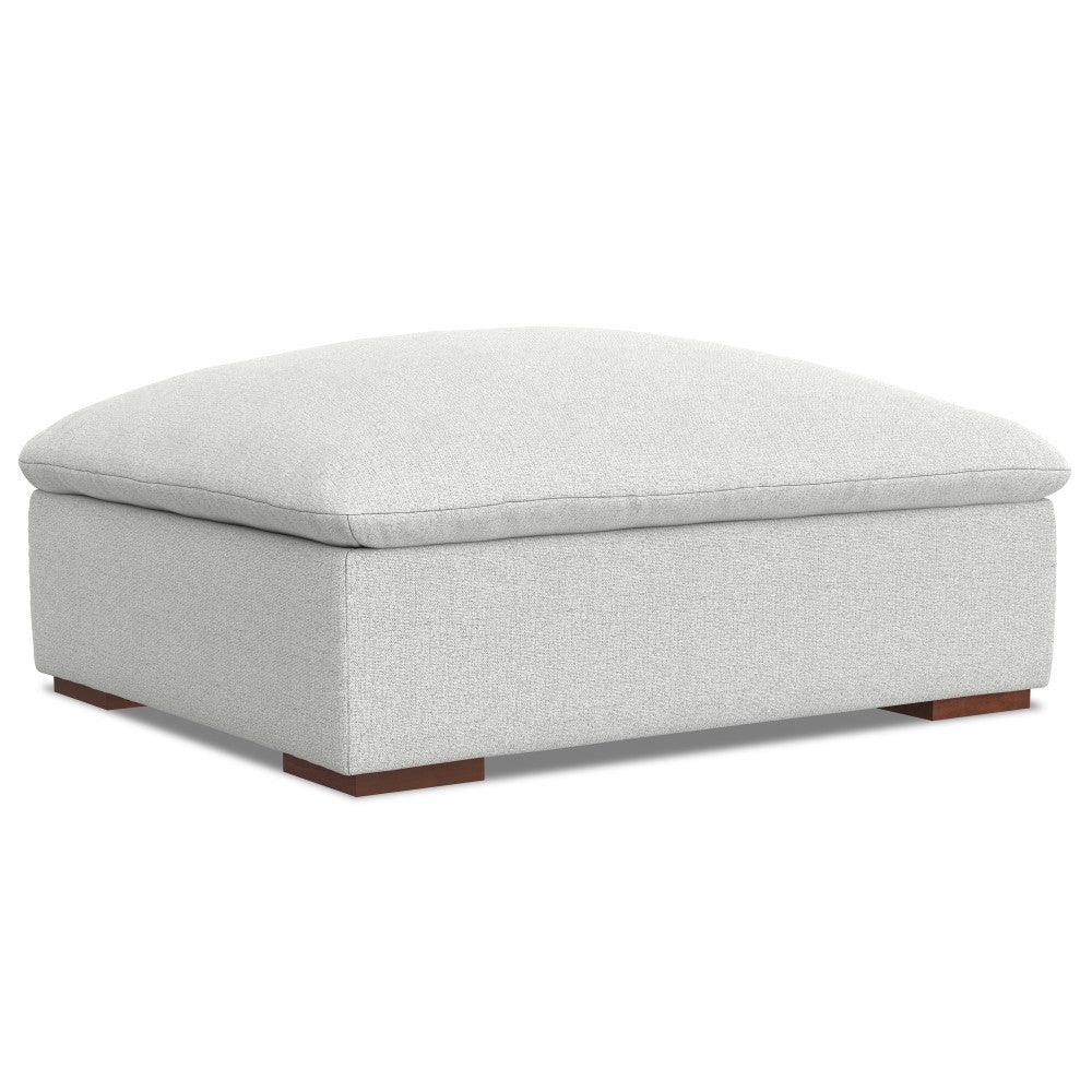 Jasmine Sofa and Ottoman - Off White - Furniture Home Direct