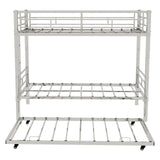 Bunk Bed For Kids, Convertible Frame With Ladders & Guardrail - Furniture Home Direct