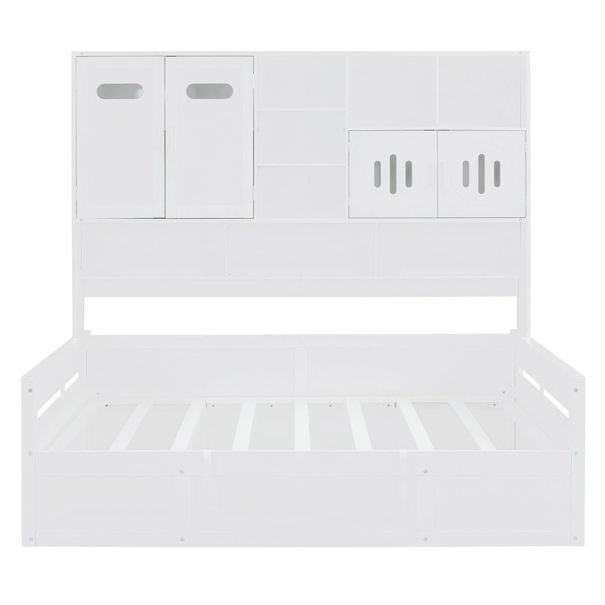 Daybed With All-In-One Cabinet And Shelf - Furniture Home Direct