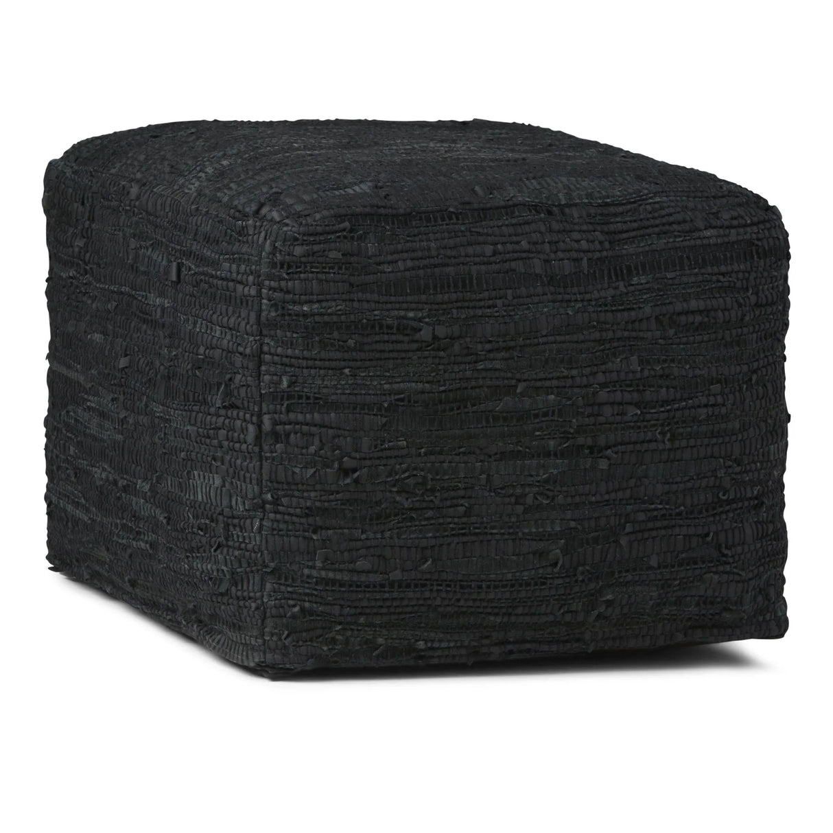 Fredrik - Handcrafted Square Pouf - Furniture Home Direct