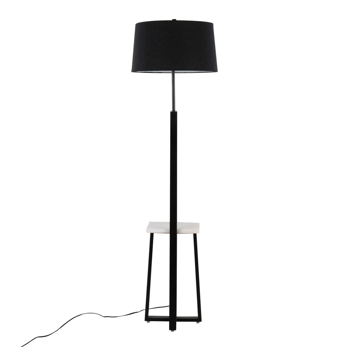 Cosmo - Shelf Contemporary / Glam Floor Lamp - Furniture Home Direct