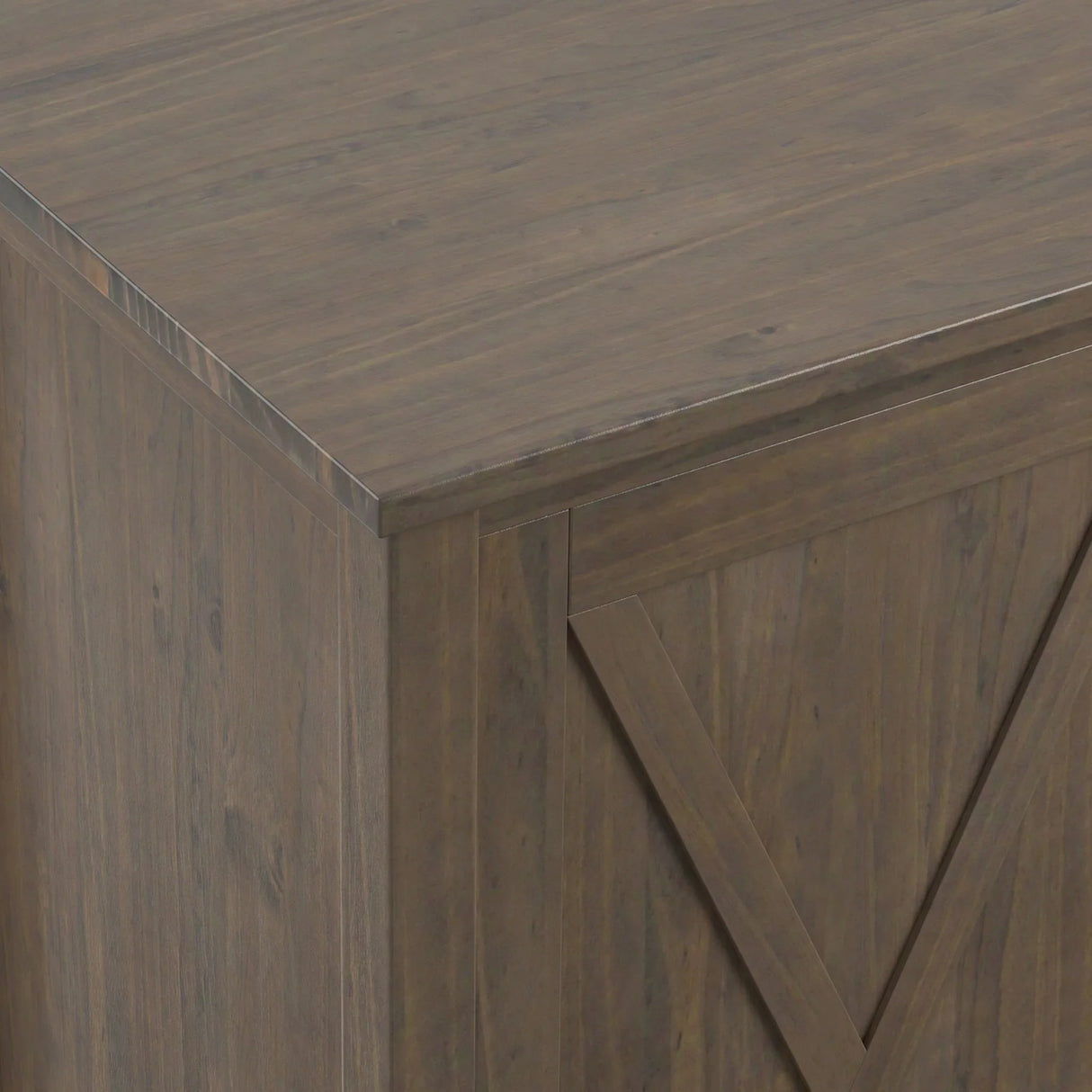 Ela - Wine Cabinet - Smoky Brown - Furniture Home Direct