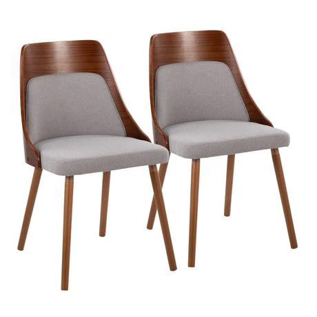 Anabelle - Mid-Century Modern Chair (Set of 2) - Furniture Home Direct