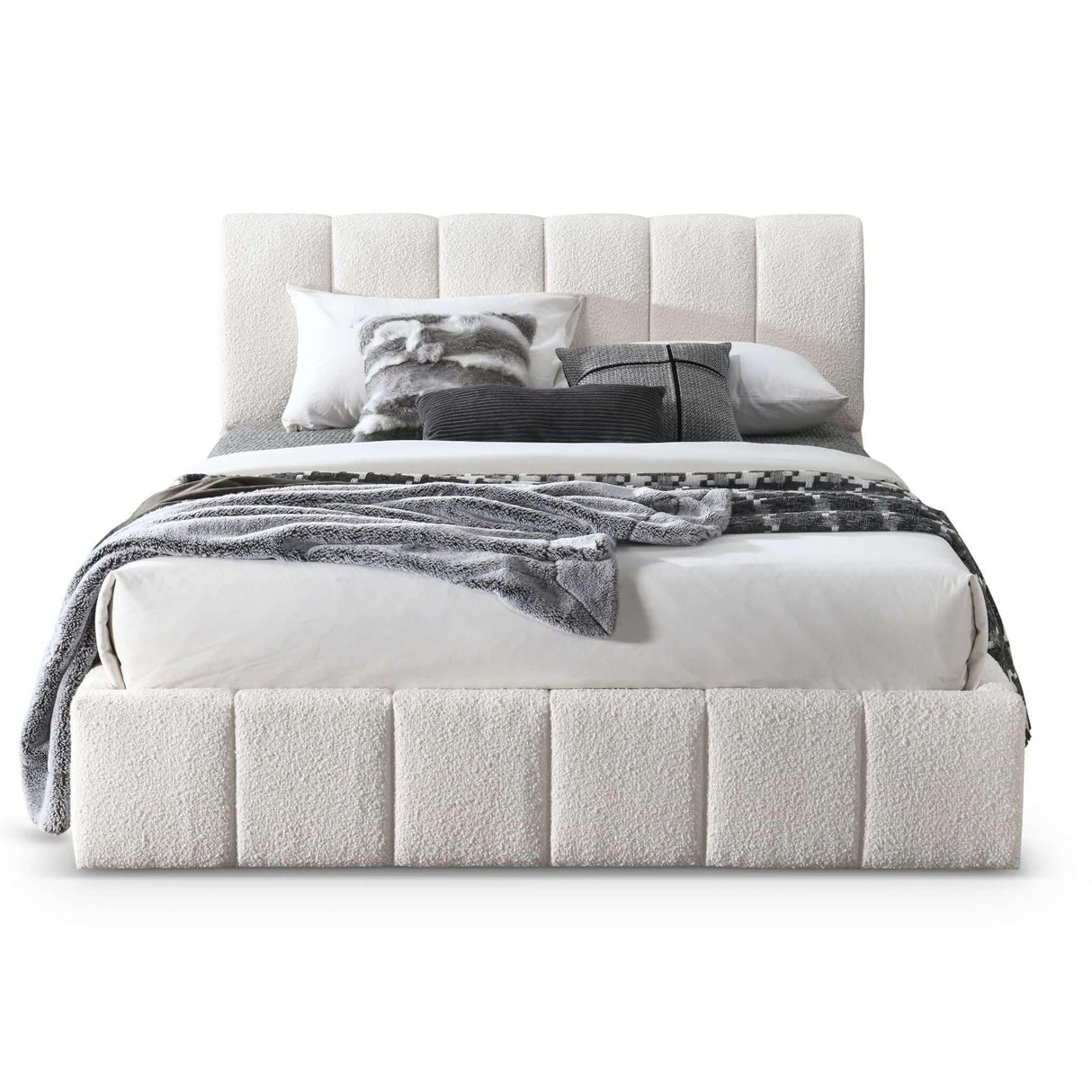 Hilar - Elegant Design Platform Bed - Furniture Home Direct