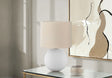 Contemporary Lighting, Table Lamp, Resin, Ceramic - Cream - Furniture Home Direct