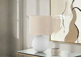 Contemporary Lighting, Table Lamp, Resin, Ceramic - Cream - Furniture Home Direct