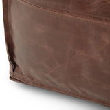 Sheffield - Handcrafted Square Pouf - Furniture Home Direct