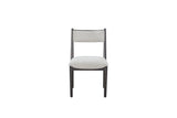 Comfortable Upholstery Cresent Chair (Set of 2) - Peppercorn - Furniture Home Direct