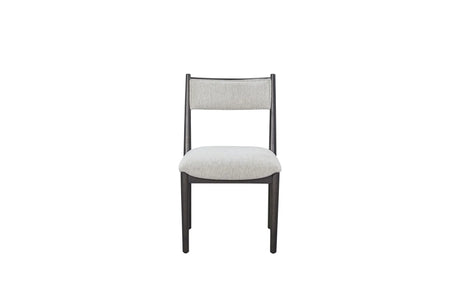 Comfortable Upholstery Cresent Chair (Set of 2) - Peppercorn - Furniture Home Direct