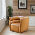 Callan - Swivel Chair - Tan - Furniture Home Direct