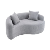 Tai Chi - Curved Dual Depth Loveseat - Furniture Home Direct