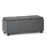Avalon - Upholstered Storage Ottoman - Furniture Home Direct