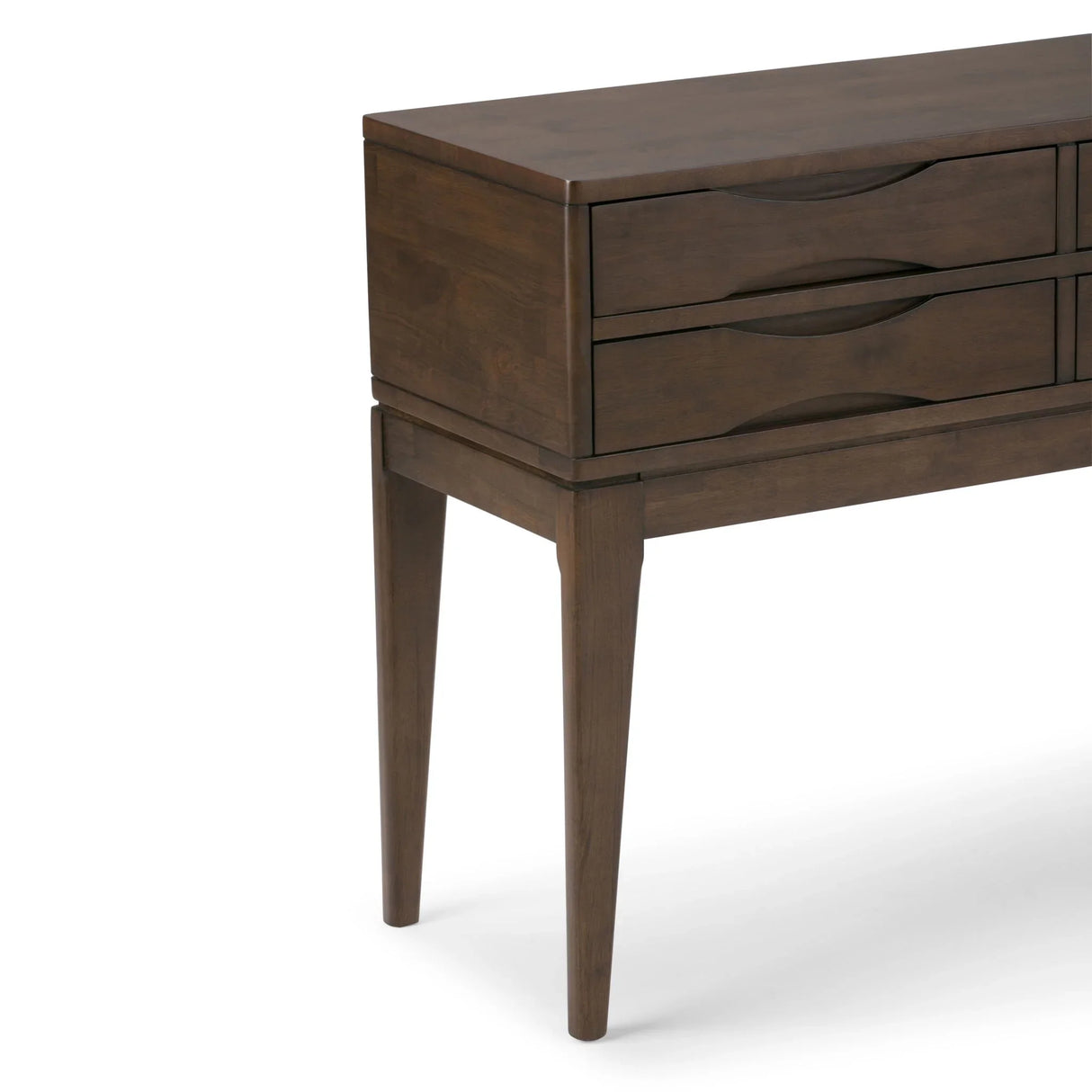 Harper - Hallway Console Table - Walnut Brown - Furniture Home Direct