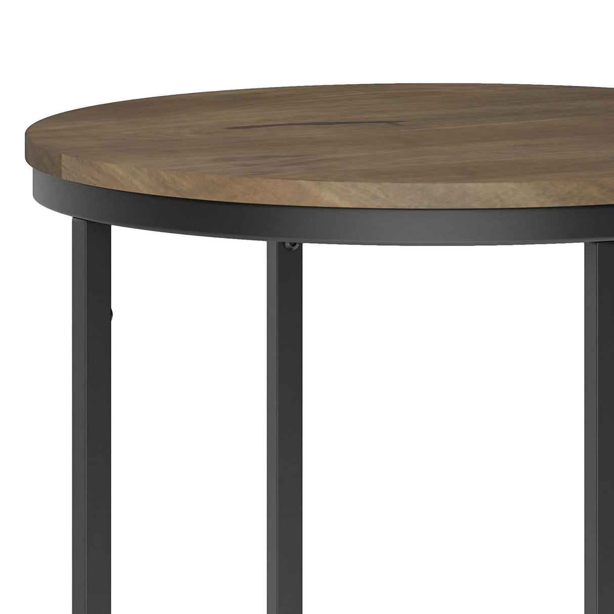 Jenna - Handcrafted Round Side Table - Furniture Home Direct