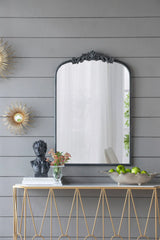 Arch Mirror, Baroque Inspired Wall Decor For Bathroom, Bedroom, Living Room - Furniture Home Direct